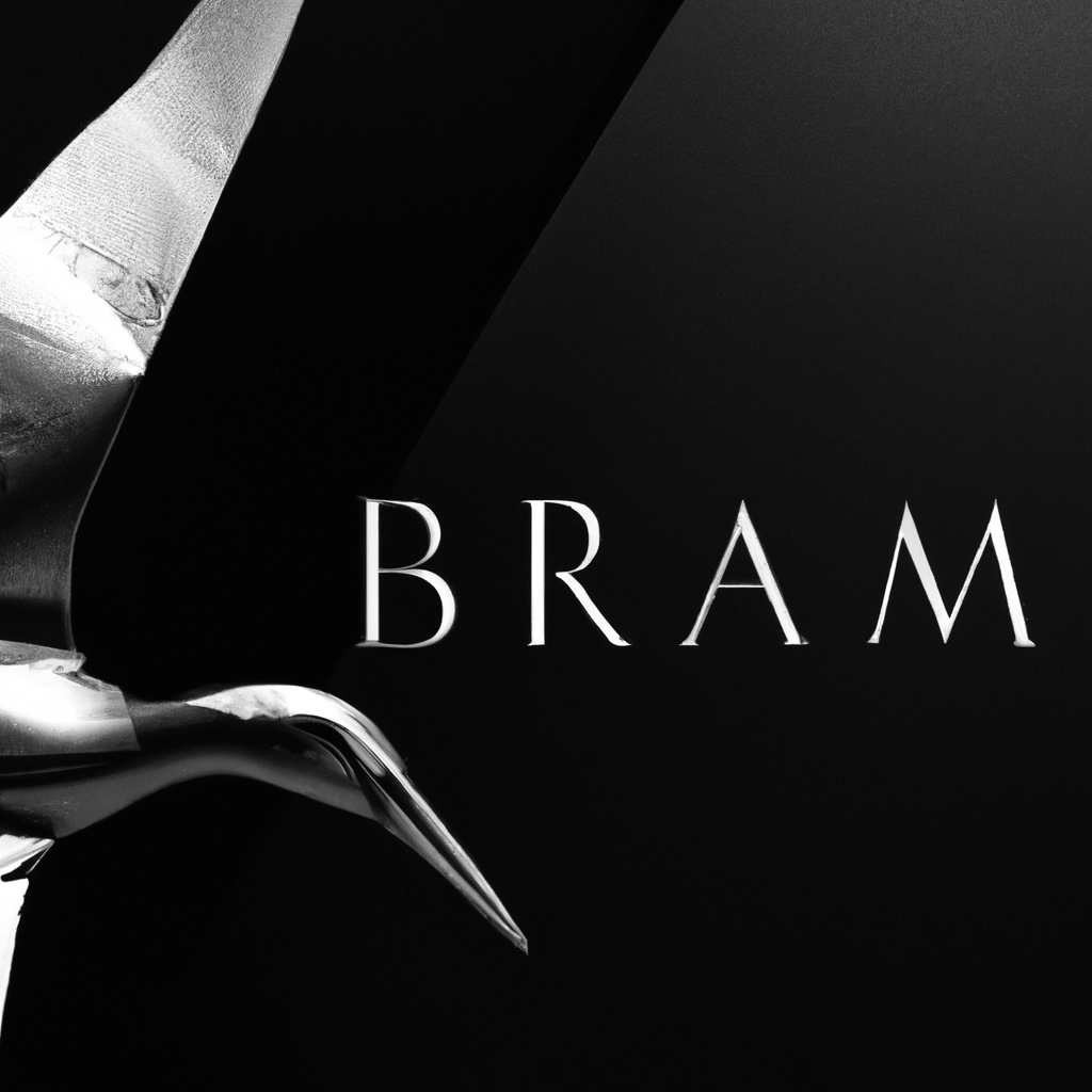 PapierZen — logo grue origami noir